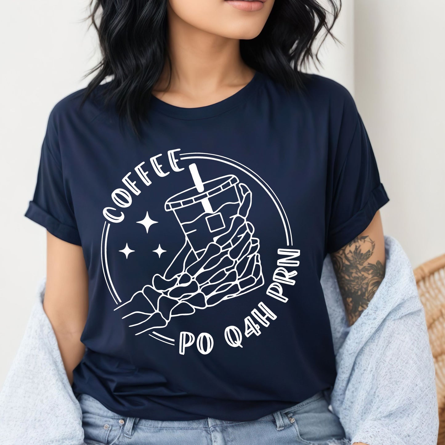 Coffee Lover Nurse Tee