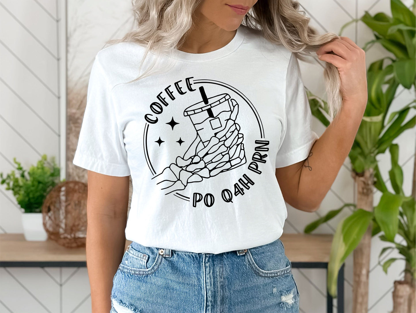 Coffee Lover Nurse Tee